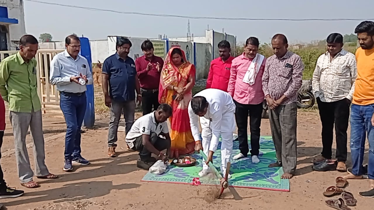 सीसी सड़क निर्माण के लिए हुआ भूमि पूजन, लाखों की लागत से बनेगी सड़क, मिलेगा लाभ | New India Times