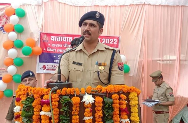 पुलिस से बचने को नहीं खुद की सुरक्षा के लिए करें नियमों का पालन: एसएसपी अभिषेक यादव | New India Times