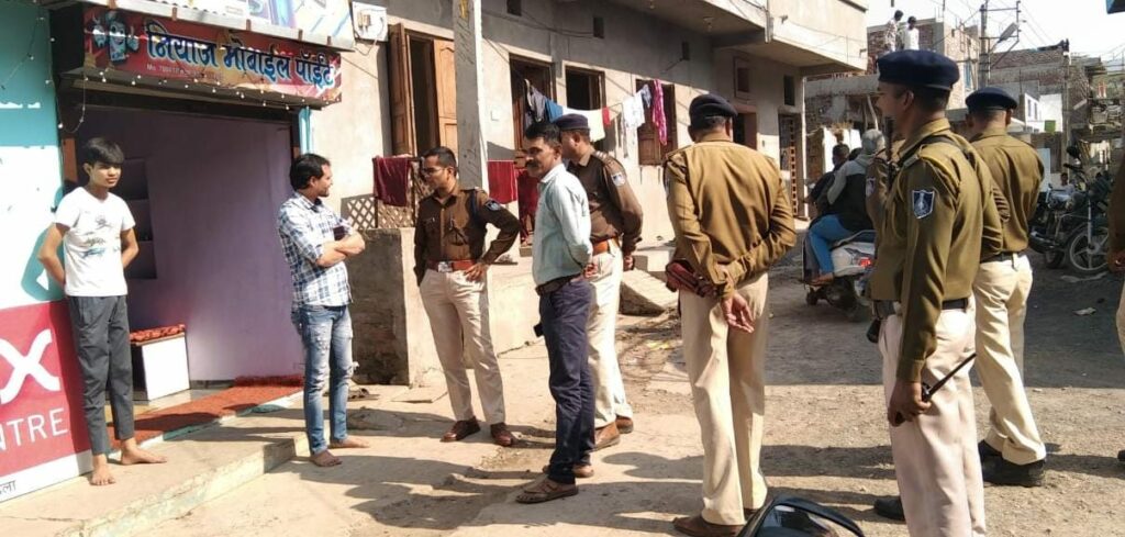 जिला पुलिस अधीक्षक आगम जैन ने किया थांदला मेघनगर का औचक निरीक्षण | New India Times