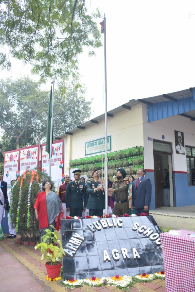 आर्मी पब्लिक स्कूल आगरा ने मनाया 74वां गणतंत्र दिवस | New India Times