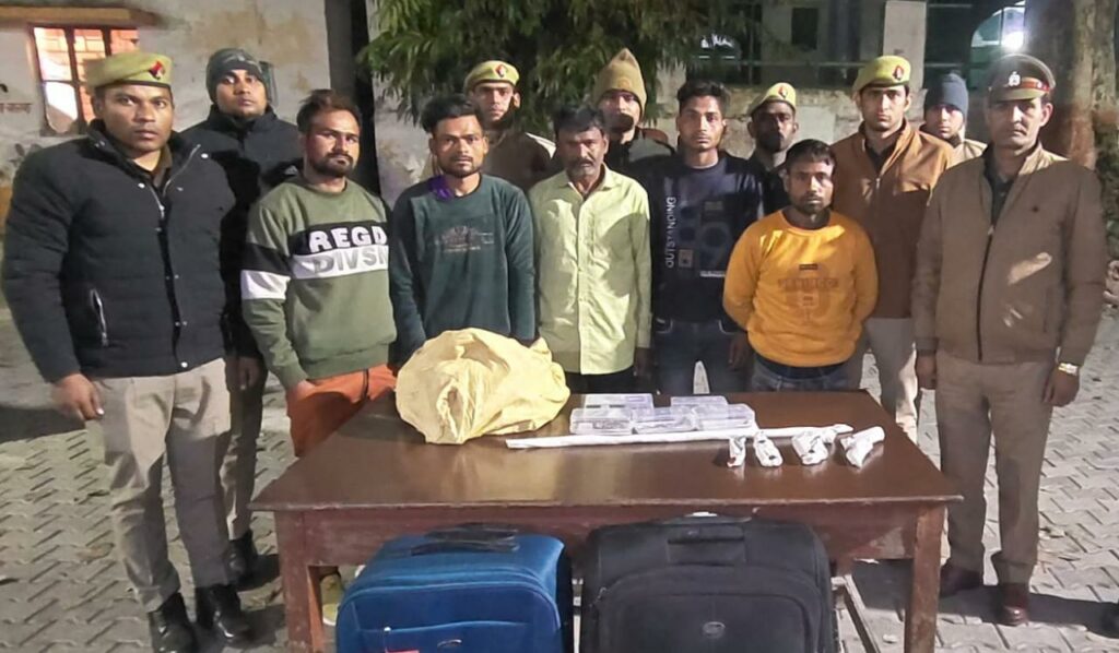 डकैती की योजना बनाते 5 शातिर लुटेरे गिरफ्तार, चोरी का माल भी हुआ बरामद | New India Times