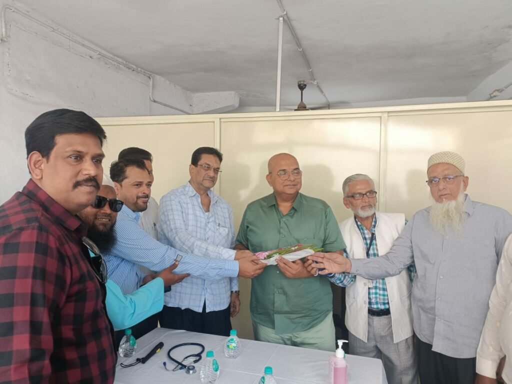 मोमिन जमात खाना अंसार नगर बुरहानपुर में ऑल इज वेल हॉस्पिटल ने आयोजित किया फ्री मेडिकल कैंप | New India Times