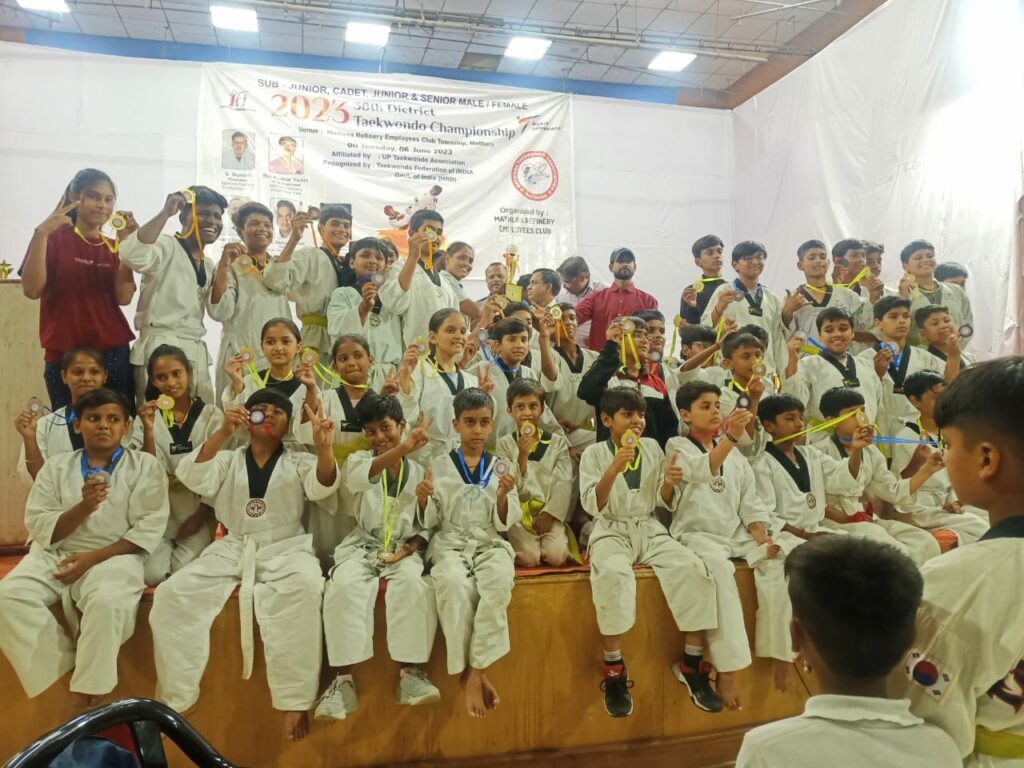 37वीं जिला ताइक्वांडो प्रतियोगिता में बच्चों ने दिखाई अपनी प्रतिभा, अब चयनित खिलाड़ी लखनऊ में आयोजित होने वाले राज्य स्तरीय प्रतियोगिता में करेंगे प्रतिभाग | New India Times