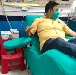 विश्व रक्तदाता दिवस पर भाजपा अल्पसंख्यक मोर्चा ने जहीर अब्बास जैदी के नेतृत्व में लगाया  स्वैच्छिक रक्तदान शिविर | New India Times