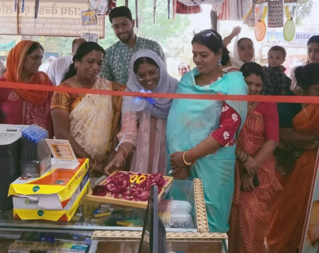 नवीन प्रतिष्ठान का रिबीन काटकर रोटरी क्लब अपना की अध्यक्ष ने किया शुभारंभ | New India Times