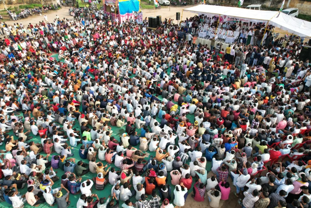 प्रदेश सरकार की जनविरोधी नीतियों के विरोध में निकाला गया जन-आक्रोश यात्रा | New India Times