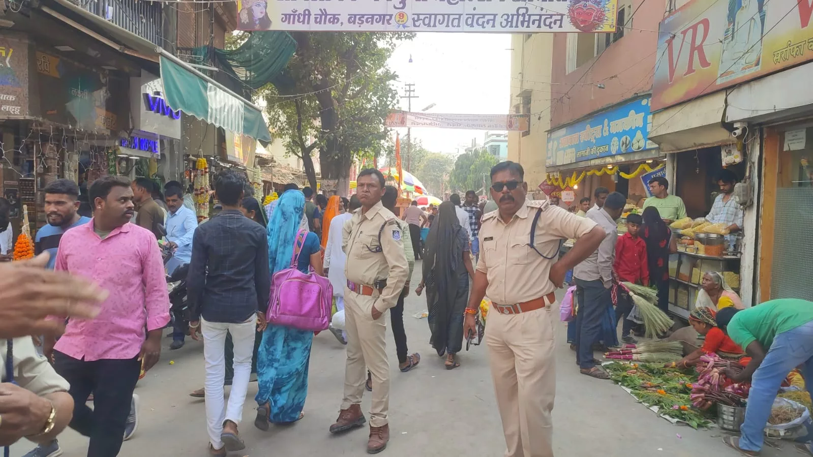 बड़नगर पुलिस ने त्योहार को लेकर नगर में की तमाम व्यवस्थाएं | New India Times