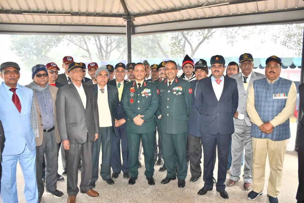 मथुरा में सेना ने मनाया वयोवृद्ध दिवस | New India Times