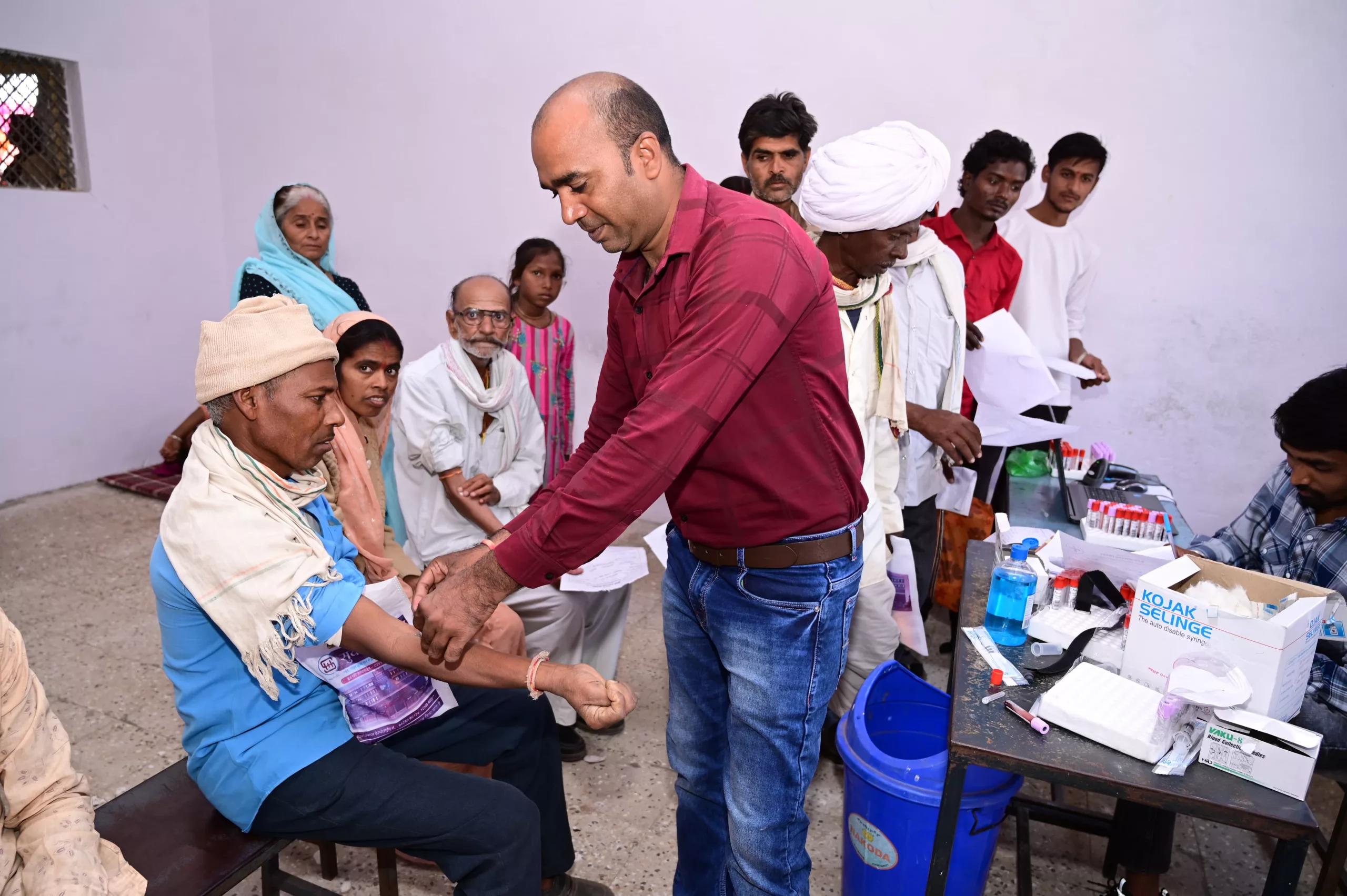 बरमण्डल के स्वास्थ्य शिविर में शाम तक 9 हज़ार से अधिक मरीजों की हुई जाँच | New India Times