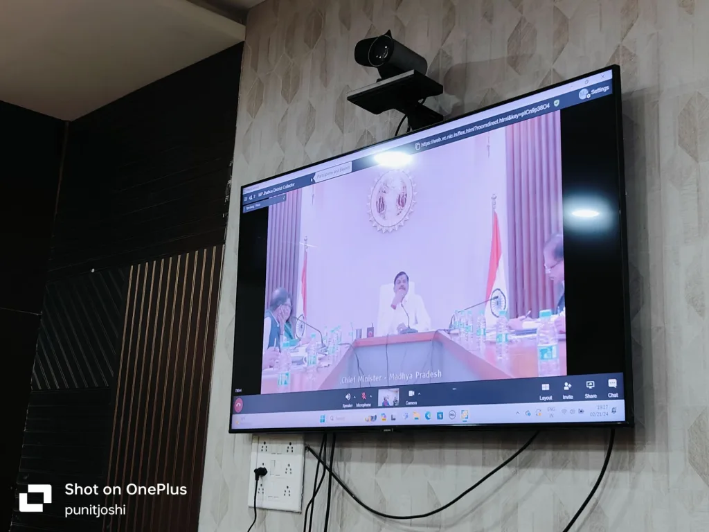मुख्यमंत्री डॉ.मोहन यादव की अध्यक्षता में वीडियो कॉन्फ्रेंसिंग के माध्यम से की गई बैठक आयोजित | New India Times