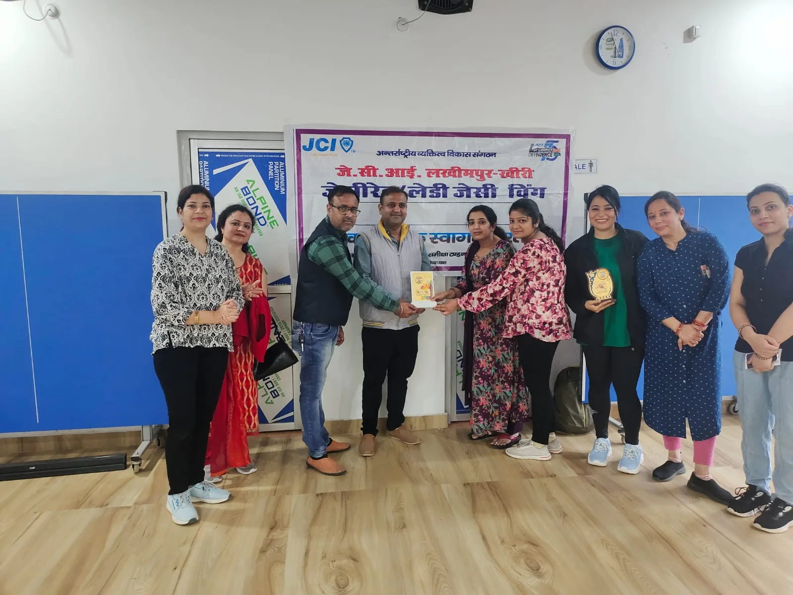 महिला दिवस के अवसर पर जेसीआई लखीमपुर ने आयोजित किया जुम्बा व एरियोबिक्स पर आधारित डांस कार्यक्रम | New India Times