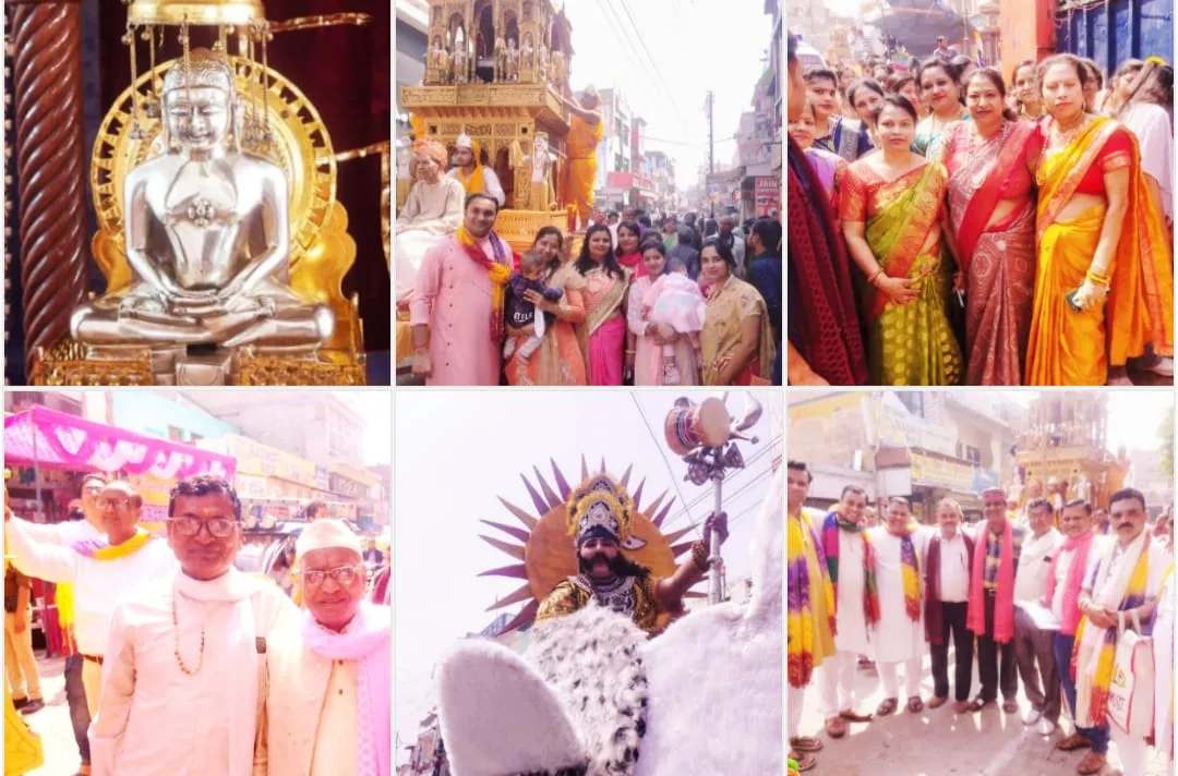 बागपत में धूमधाम के साथ मनाया गया जैन मन्दिर का 25वां स्थापना दिवस | New India Times