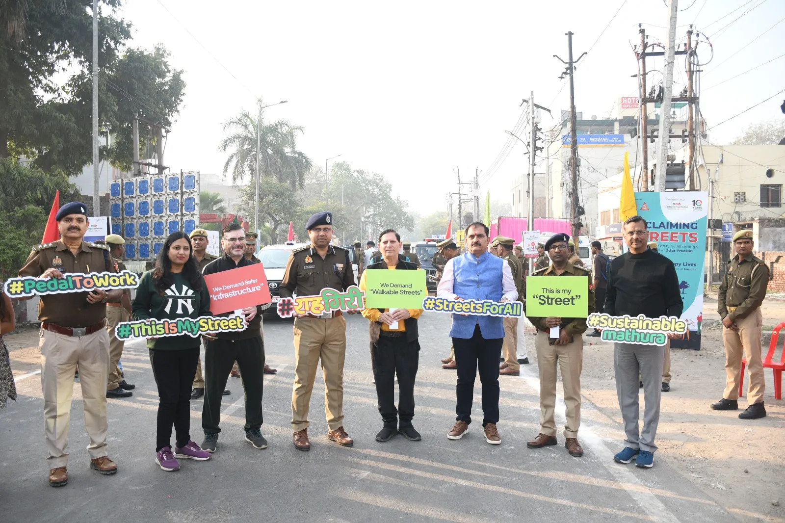 राहगीर दिवस पर यातायात जागरूकता कार्यक्रम किया गया आयोजित | New India Times