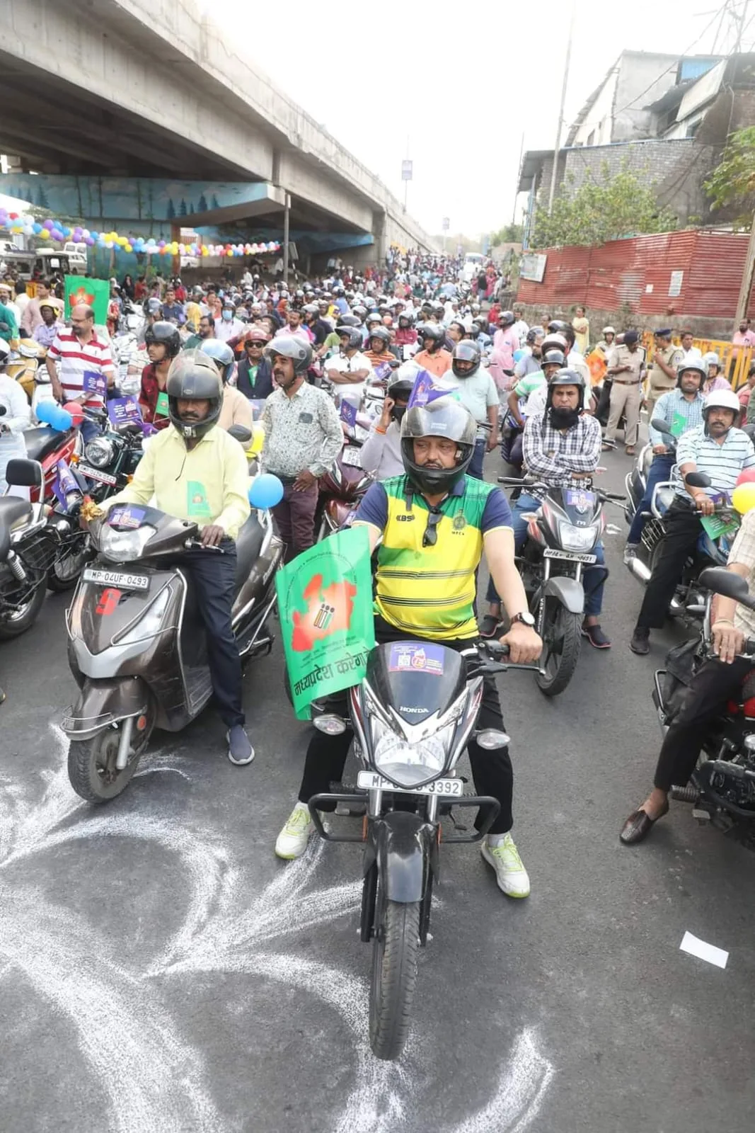 भोपाल में मतदाता जागरूकता के लिए दो पहिया वाहन रैली का किया गया आयोजन | New India Times