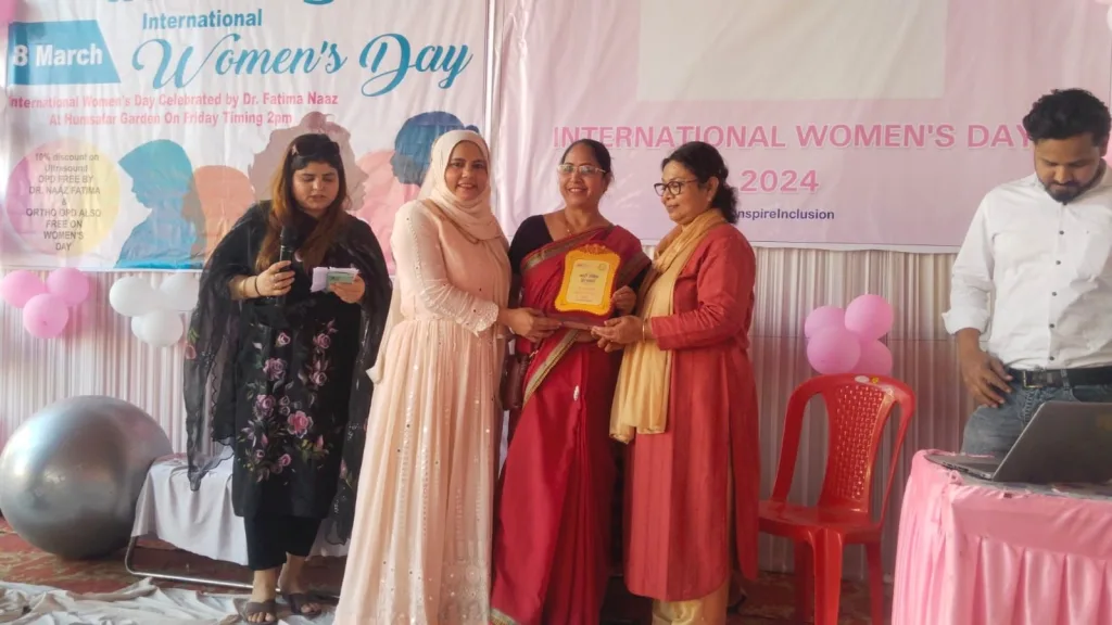अंतर्राष्ट्रीय महिला दिवस पर नारी शक्ति पुरुस्कार से सम्मानित की गईं समाजसेवियां | New India Times