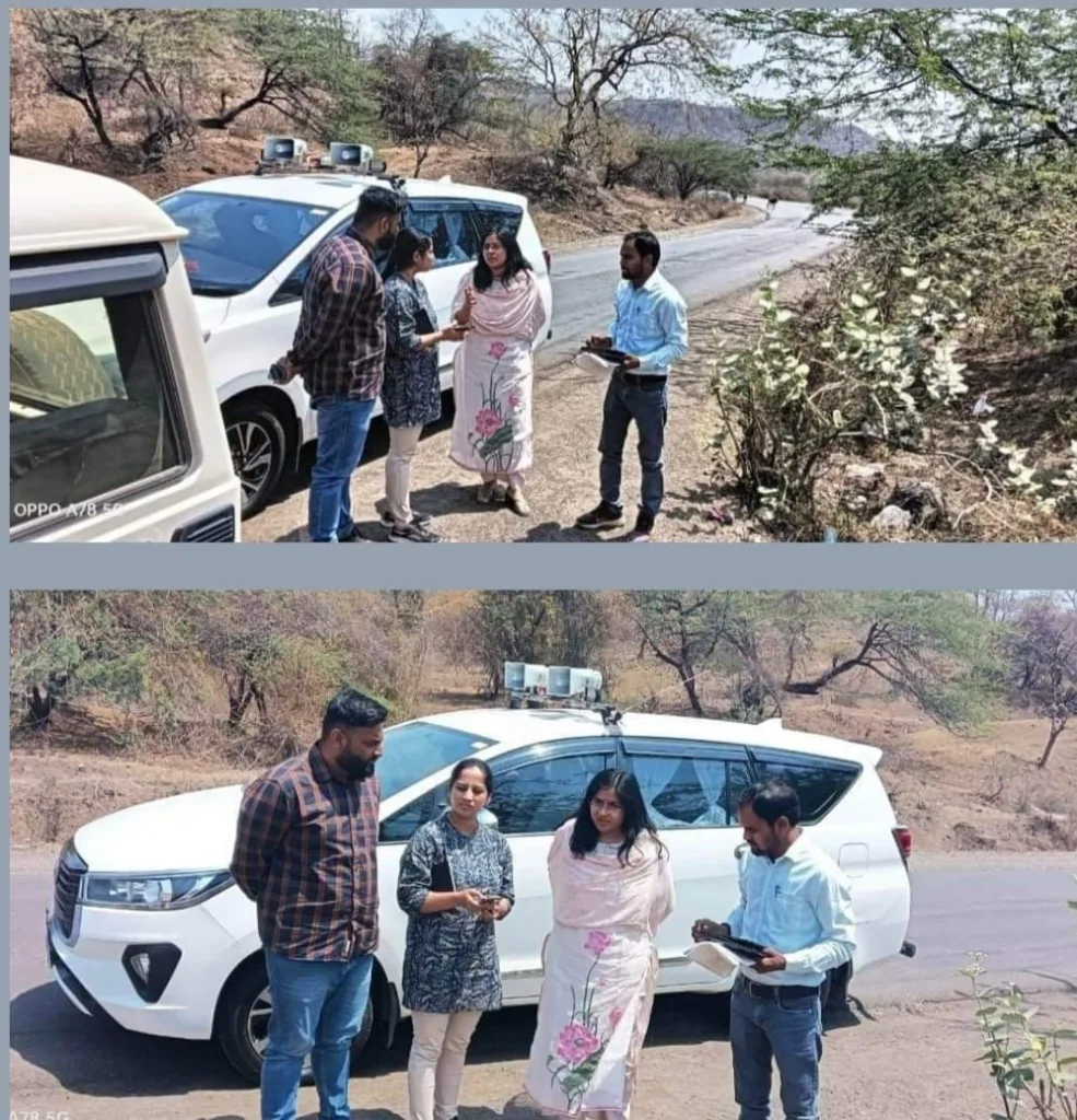 बुरहानपुर कलेक्टर ने बोरगांव बुजुर्ग से शाहपुर खंड नवीन राष्ट्रीय राजमार्ग का किया निरीक्षण | New India Times