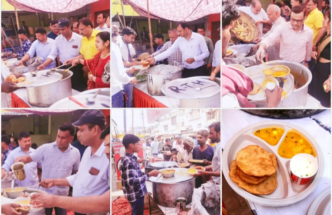 सारथी की रसोई ने बड़ौत में कराया मात्र 5 रूपये में भरपेट भोजन | New India Times