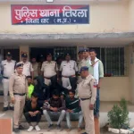 डकैती की योजना बनाते हुए 07 सशस्त्र बदमाशों को  पुलिस ने किया गिरफ्तार