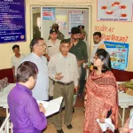 कलेक्टर श्रीमती चौहान ने जिला चिकित्सालय का किया औचक निरीक्षण
