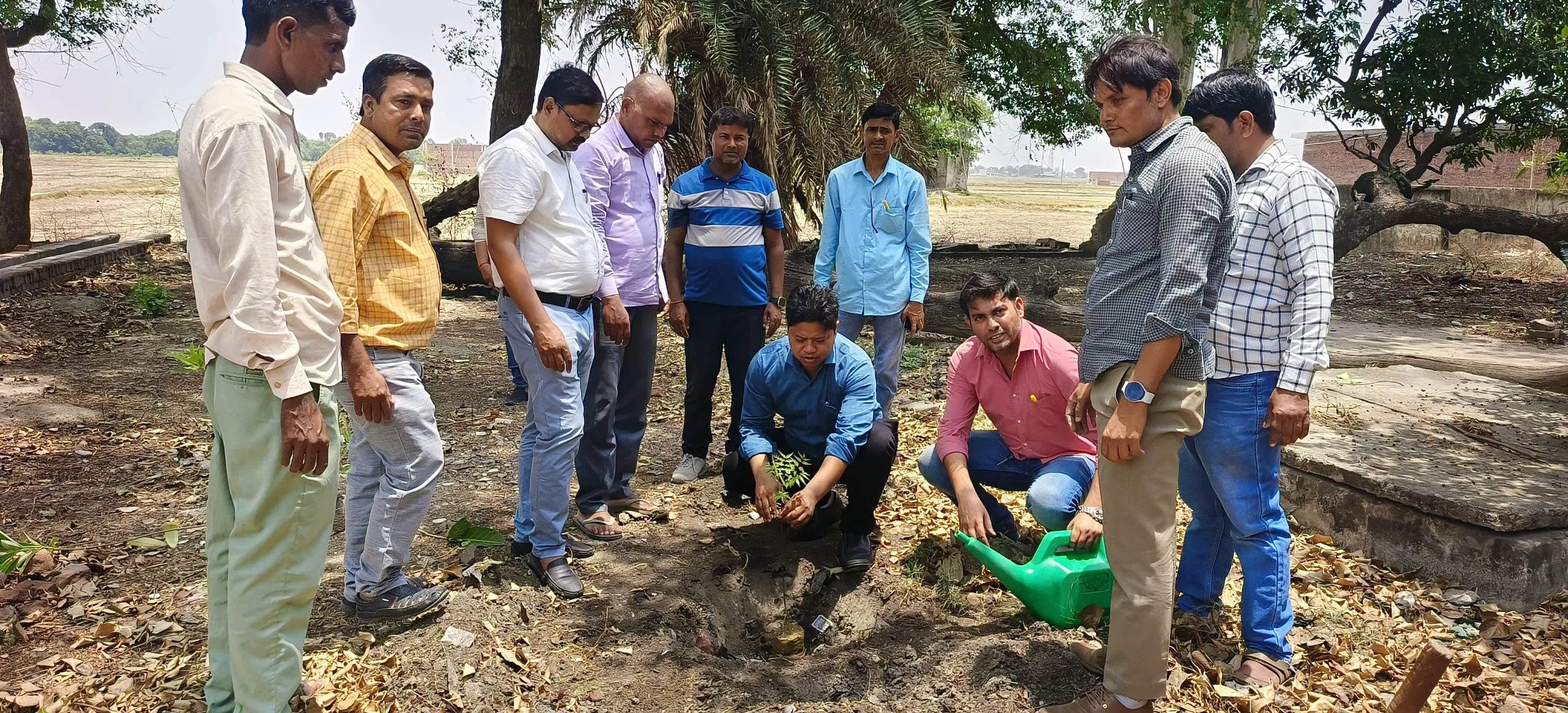 विश्व पर्यावरण दिवस पर पेड़ पौधे लगाकर लिया गया पर्यावरण बचाने का संकल्प | New India Times