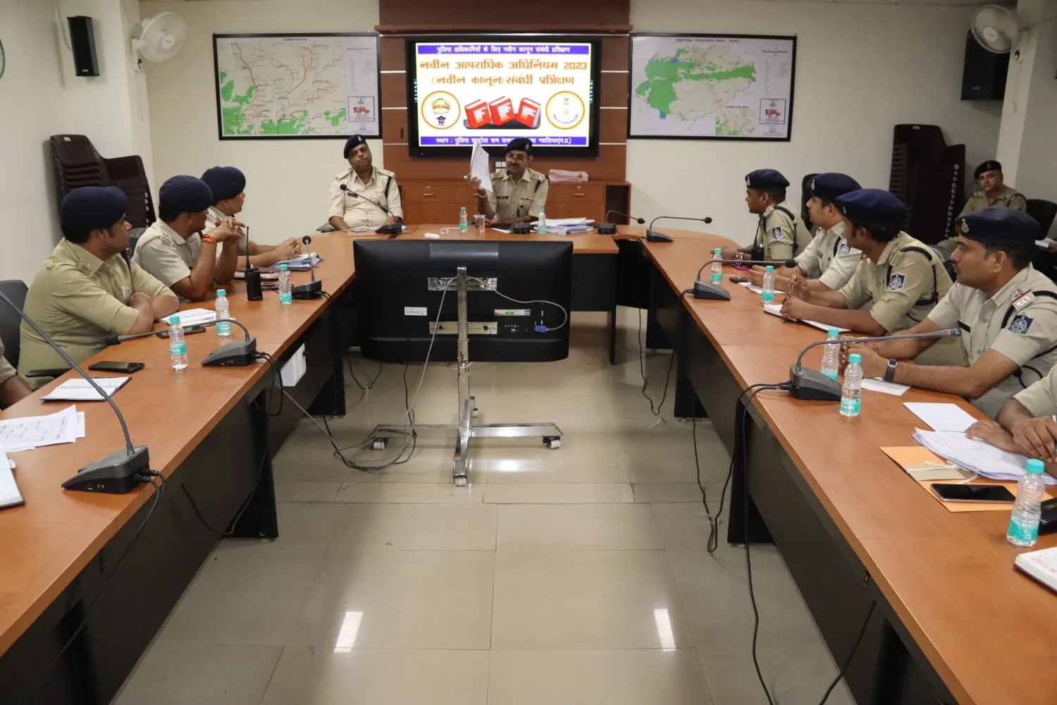 पुलिस के कम्प्यूटर ऑपरेटर और उप निरीक्षकों के लिये प्रशिक्षण का किया गया आयोजन | New India Times