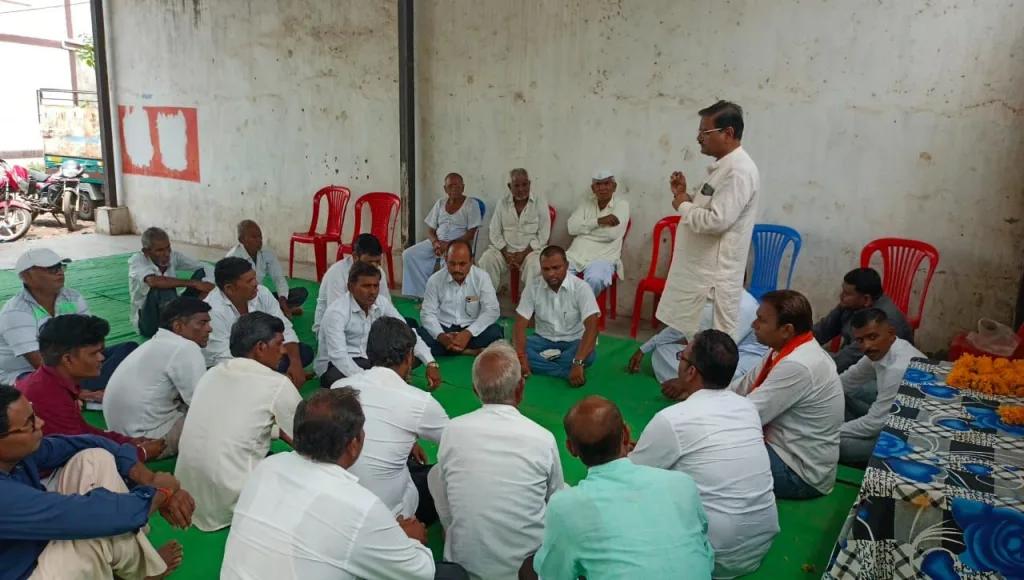 भाजपा जिलाध्यक्ष की मौजूदगी में स्मृति दिवस के रूप में मनाई मुखर्जी की पुण्यतिथि, ग्राम भावसा, ग्राम खामनी और ग्राम खारी पहुंचे भाजपा जिलाध्यक्ष | New India Times