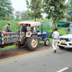 रेत का अवैध उत्खनन व परिवहन करना पड़ा महंगा एसडीएम तहसीलदार की कार्यवाही, तस्करों में मचा हड़कंप