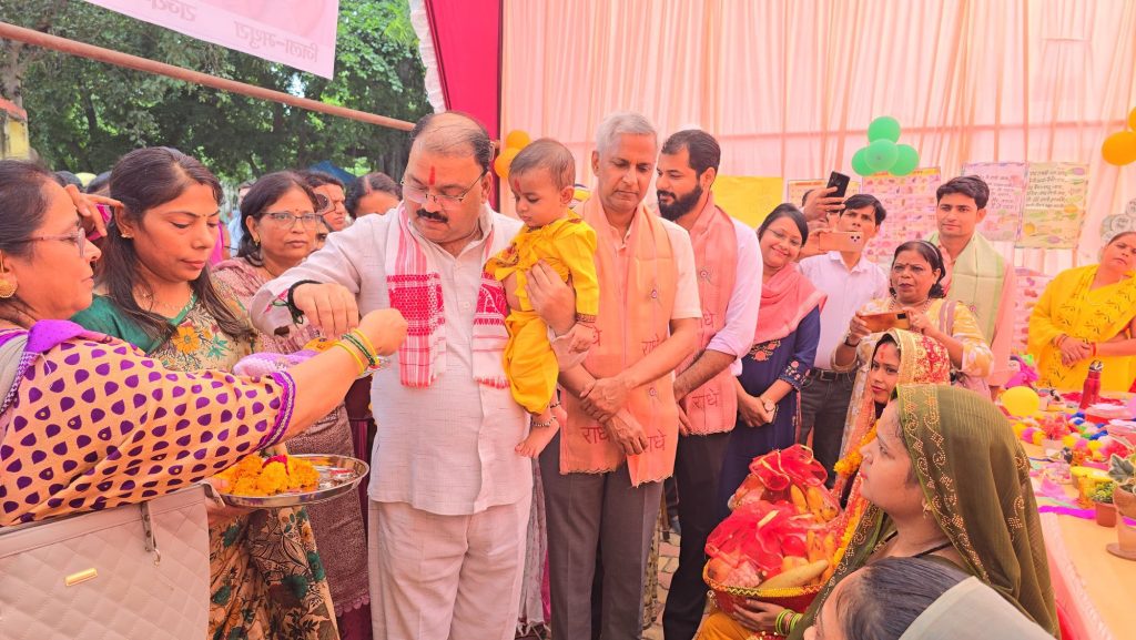 बाल अधिकार संरक्षण आयोग अध्यक्ष डा0 देवेन्द्र शर्मा एवं जिलाधिकारी शैलेंद्र कुमार सिंह ने 7वां राष्ट्रीय पोषण माह का किया शुभारंभ | New India Times