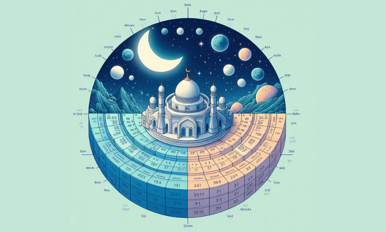 كيفية حساب اشهر التاريخ الهجري مقارنة بالتقويم الميلادي