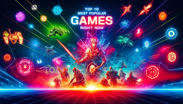 Top 10 Most Popular Games Right Now