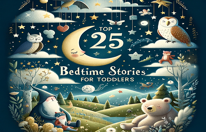 Top 25 Bedtime Stories for Toddlers