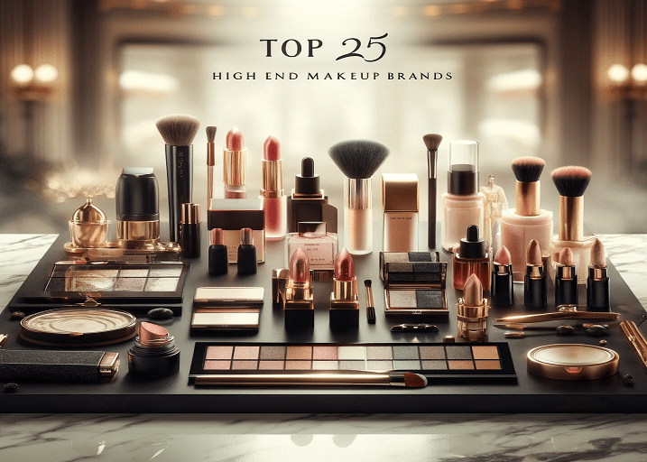 Top 25 High End Makeup Brands