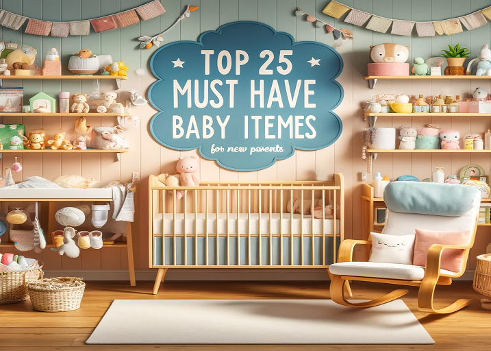 Top 25 Must Have Baby Items for New Parents