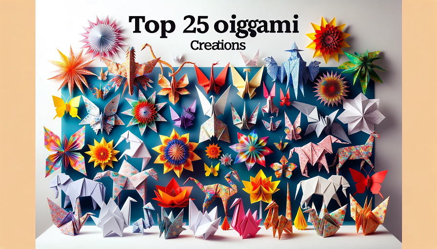 Top 25 Origami Creations