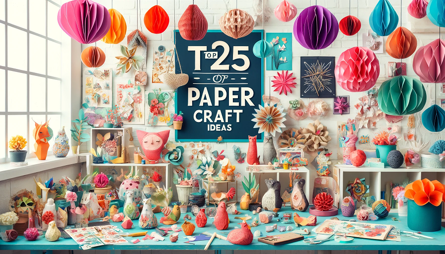 Top 25 Paper Craft Ideas
