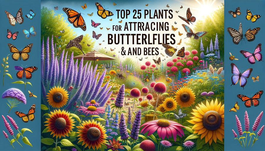 Top 25 Plants for Attracting Butterflies and Bees
