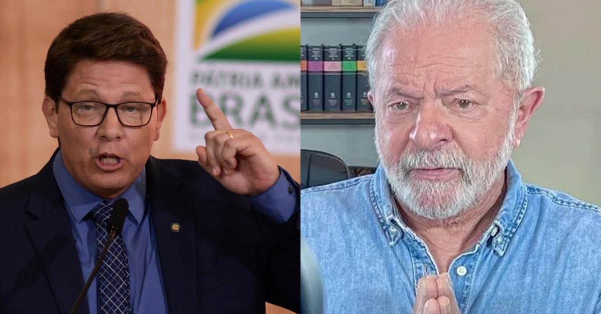 Mario Frias e Lula - Foto Reprodução do Twitter