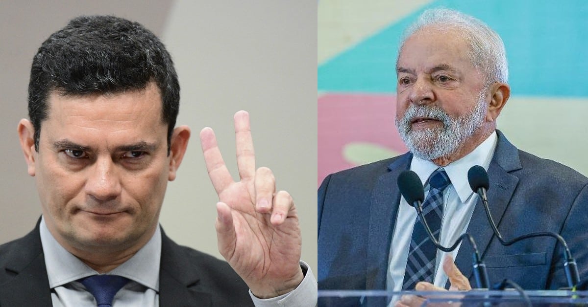 Debate Sérgio Moro e Lula - Foto Reprodução do Twitter