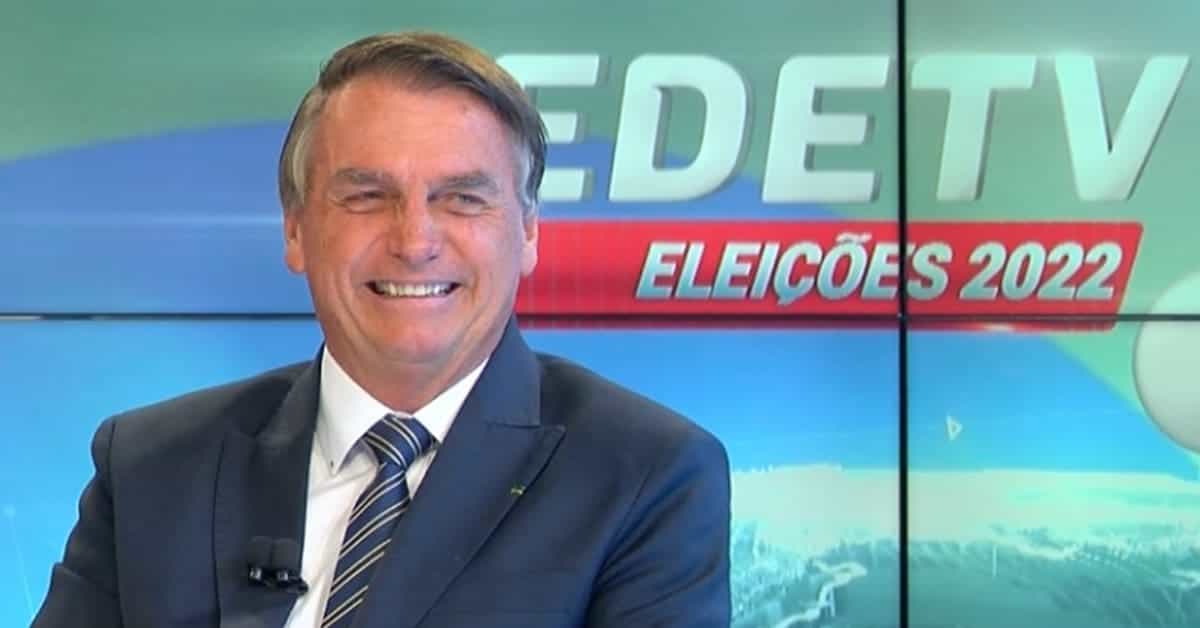Bolsonaro na RedeTV - Foto Reprodução do Twitter
