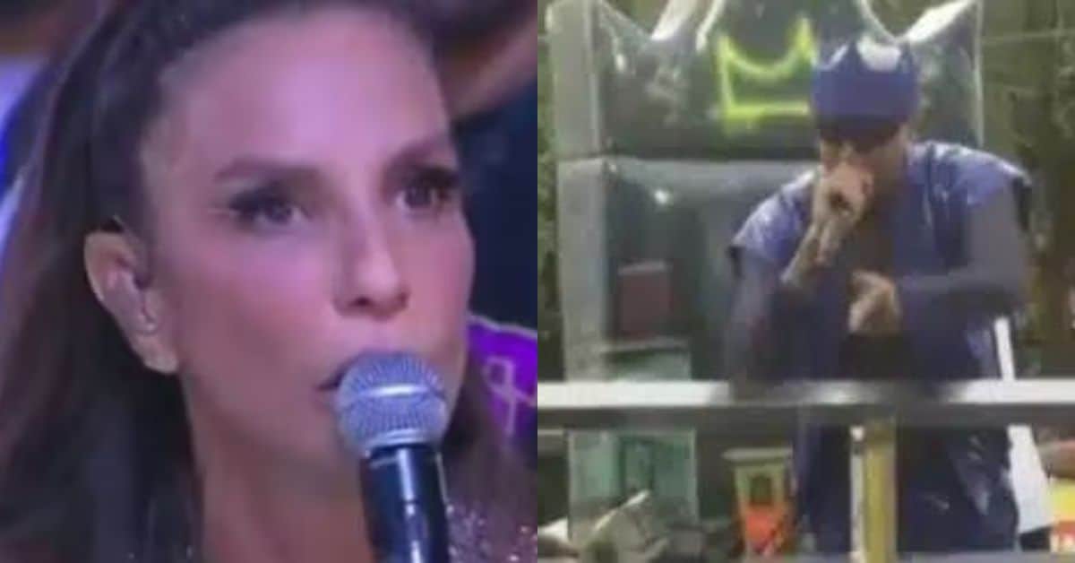 Cantor defende Baby com veemência em show e dispara contra Ivete após polemica; veja vídeo