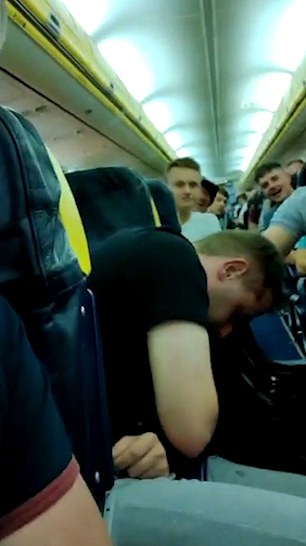 Aneta and her partner said almost the entire flight was filled with people going to the festival - billed as 'the holiday for hard dance lovers'