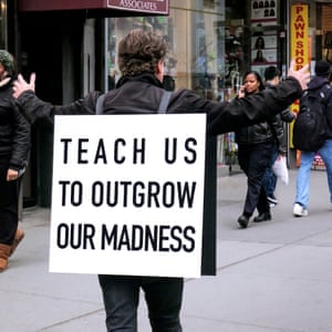 Teach Us to Outgrow Our Madness, 2014, by Alfredo Jaar.