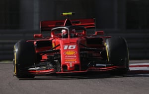 Leclerc, hunting Mercedes.