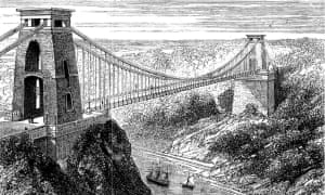 A sketch of the bridge from Lippincott’s Magazine of Popular Literature and Science, volume 22, published in July 1878.