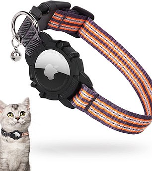 The collar gives you a location for your four-legged friend (Amazon)