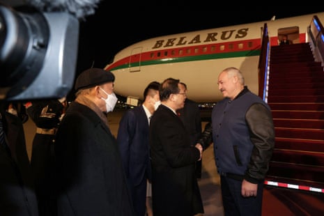 Lukashenko arrives in Beijing on Tuesday.