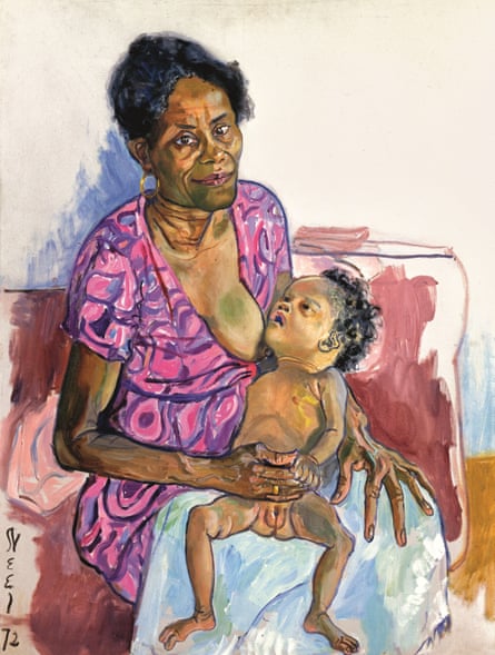 Carmen and Judy, 1972, by Alice Neel.