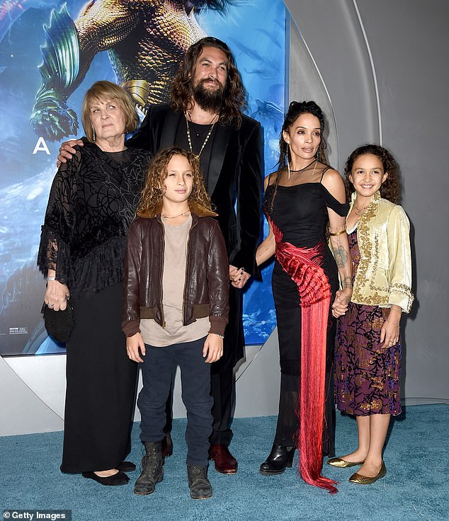 He was wed to the petite actress Lisa Bonet; seen with their kids at the Aquaman premiere in 2018