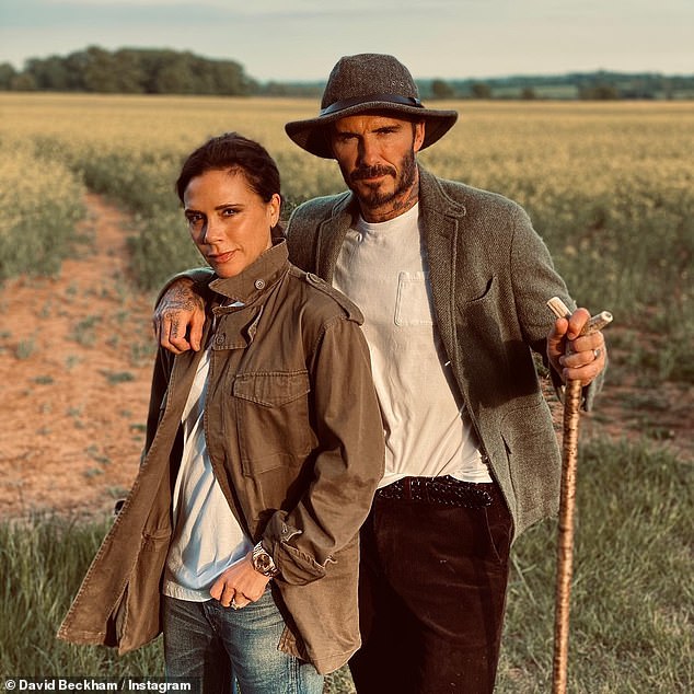 Their new neighborhood is also home to a number of A-listers, including David and Victoria Beckham; the two have shared glimpses from their rural home on social media