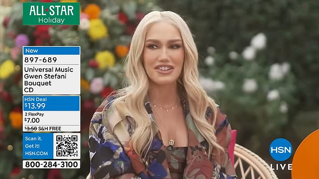 Gwen Stefani has divided fans by selling her new album on the Home Shopping Network just weeks after Coldplay was savaged for selling theirs on QVC